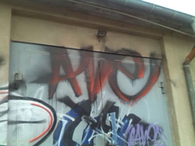 Graffiti Artwork - Photo by GraffitiSachsen - AVE, AHOOR (2014)