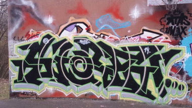 Graffiti Wall - Photo by GraffitiSachsen - SIZE, AVE (2014)