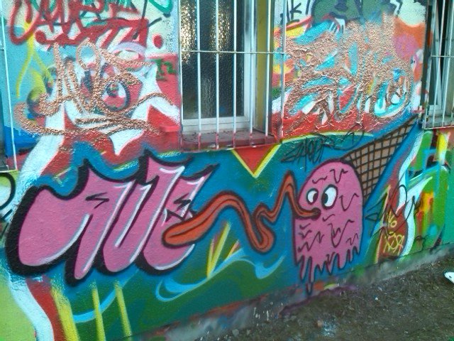 Graffiti Wall - Photo by GraffitiSachsen - AVE, AHOOR (2014)