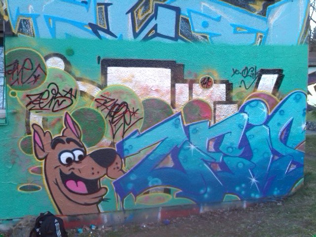 Graffiti Wall - Photo by GraffitiSachsen - ZEIS;, AVE (2014)