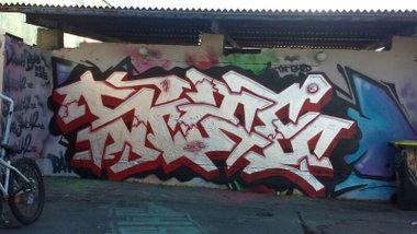Graffiti Wall - Photo by GraffitiSachsen - SIZE, AVE (2014)