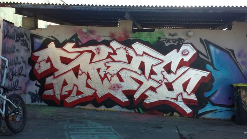 Graffiti Wall - Photo by GraffitiSachsen - SIZE, AVE (2014)