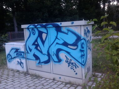 Graffiti Bombing - Photo by GraffitiSachsen - AVE (2012)
