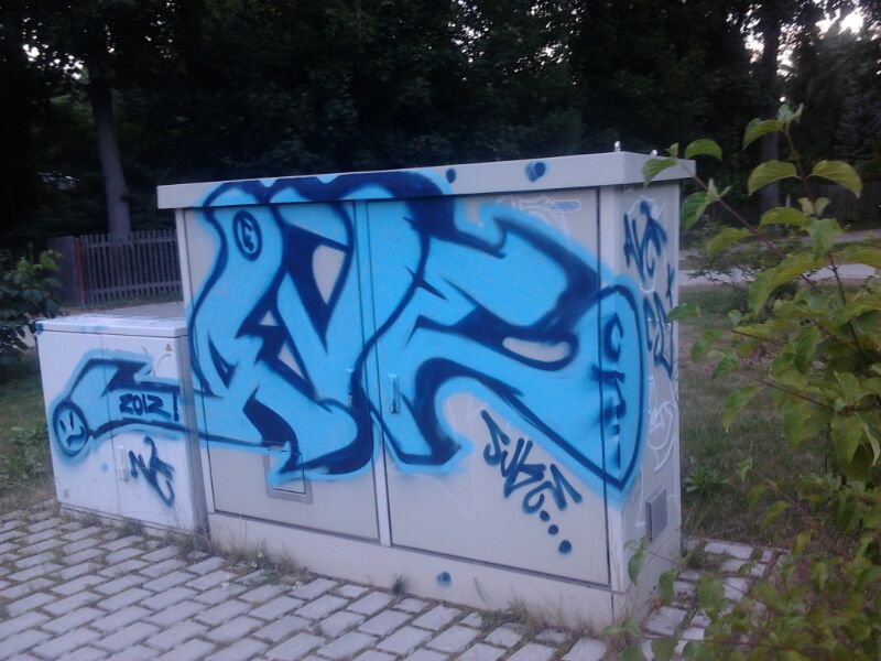 Graffiti Bombing - Photo by GraffitiSachsen - AVE (2012)