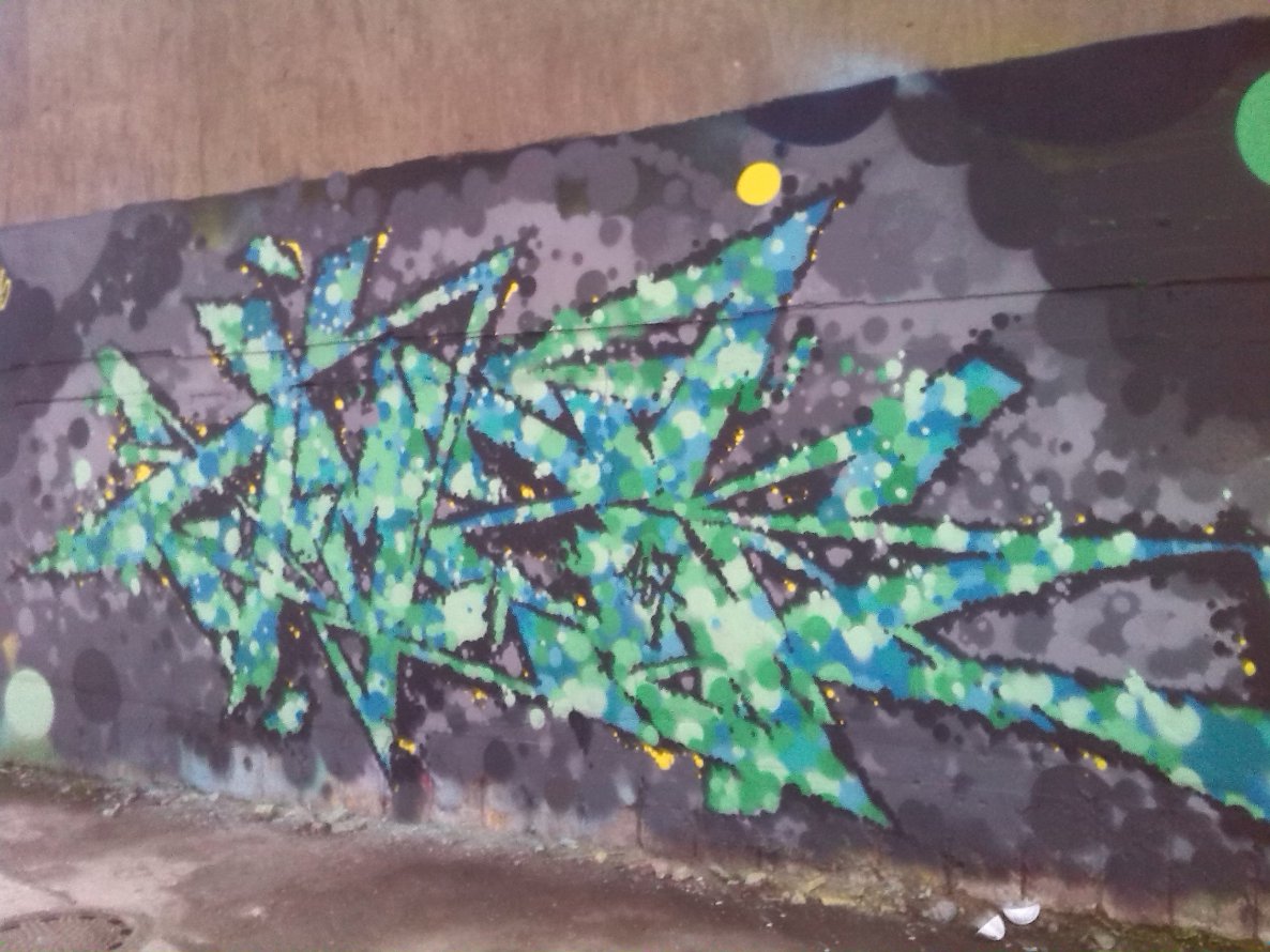 Graffiti Wall - Photo by GraffitiSachsen - OMSK167 (2014)