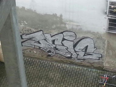 Graffiti Bombing - Photo by GraffitiSachsen - ZEIS, AVE (2014)