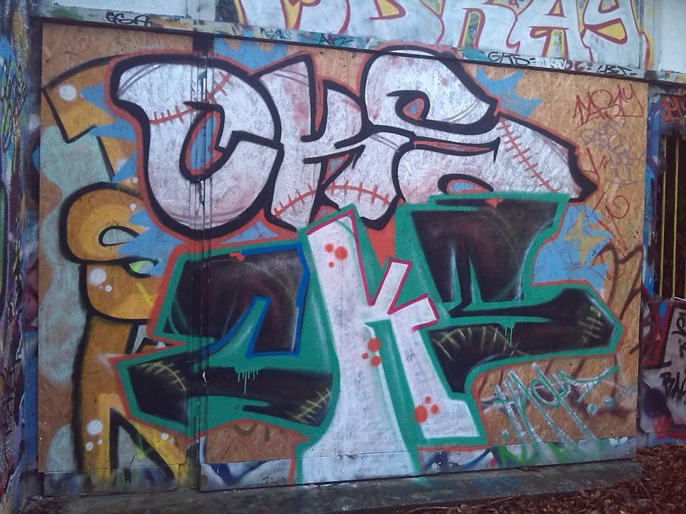 Graffiti Wall - Photo by GraffitiSachsen - CKS, CK, NSF