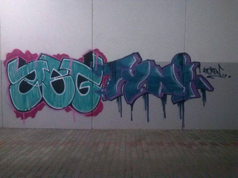 Graffiti Wall - Photo by GraffitiSachsen - ZBG, TYNI