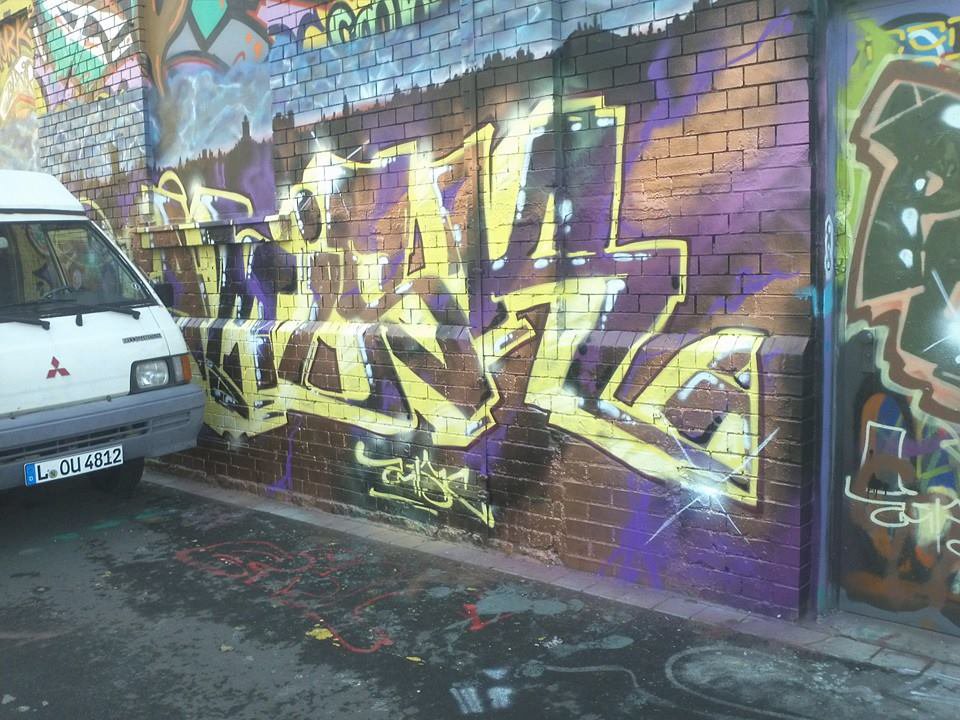 Graffiti Wall - Photo by GraffitiSachsen