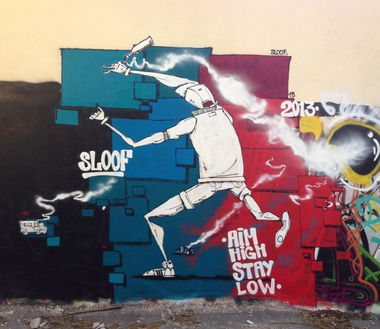 Graffiti Wall - Photo by Graffiti_Rostov - Sloof, Drunken, Fools