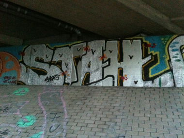 Graffiti Wall in Dortmund - Photo by Graffitido - Stah (2014)