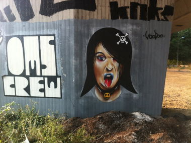 Graffiti Wall in Dortmund - Photo by Graffitido - Voodoo (2014)