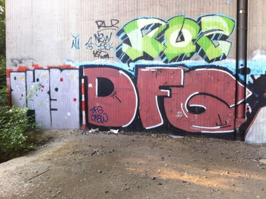 Graffiti Wall in Dortmund - Photo by Graffitido - 143, Dfg