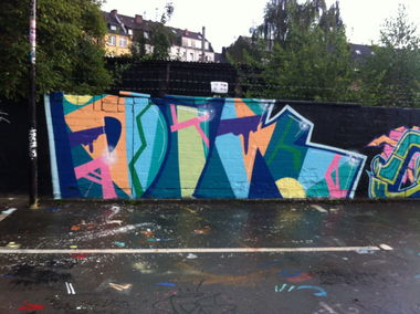 Graffiti Wall in Dortmund - Photo by Graffitido - Dik
