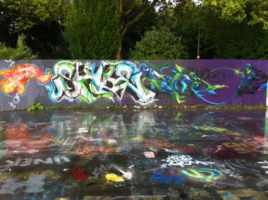 Graffiti Wall - Photo by Graffitido - Shye, Bird (2014)
