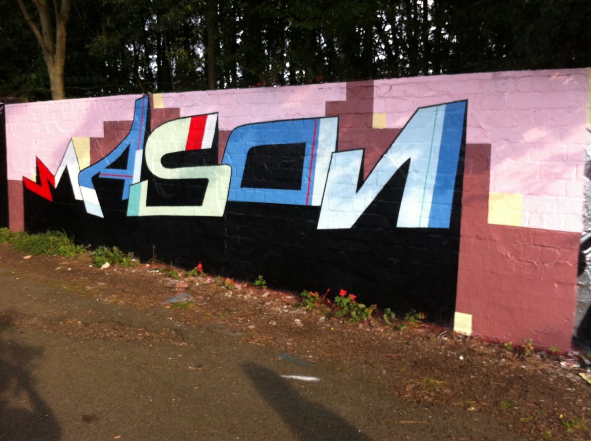 Graffiti Wall - Photo by Graffitido - Mason (2014)