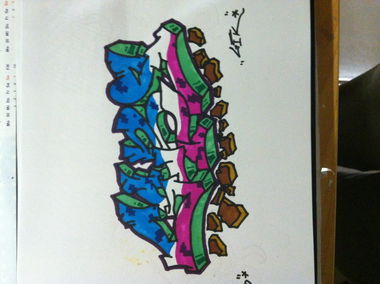 Graffiti Sketch - Photo by GraffitiistKunst