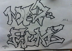 Graffiti Sketch - Photo by GraffitiistKunst