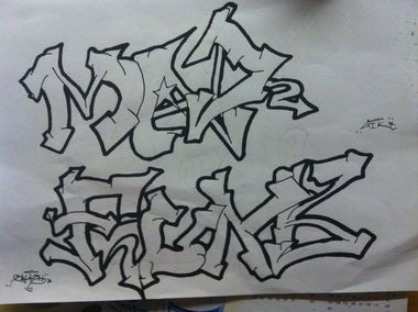 Graffiti Sketch - Photo by GraffitiistKunst