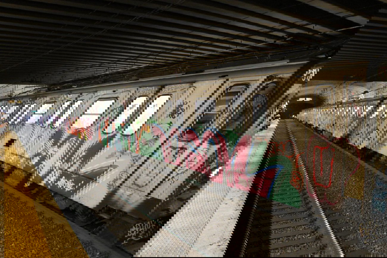 Graffiti Train in Rome - Photo by Graffmagazine - poison, stan, b