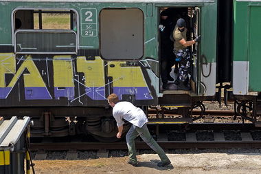 Graffiti Train in ?eská T?ebová - Photo by Graffmagazine (2013)