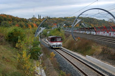 Graffiti Artwork in Prague - Photo by Graffmagazine - train, line
