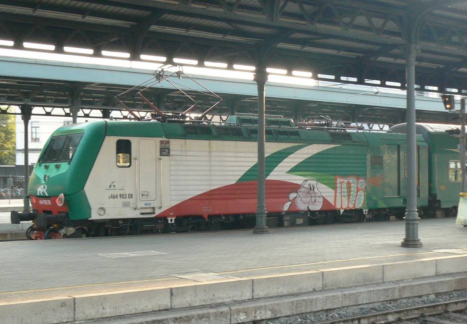 Graffiti Train in Italy - Photo by Graffmagazine - loko (2013)
