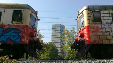 Graffiti Train in Ljubljana - Photo by Graffmagazine - gomulka