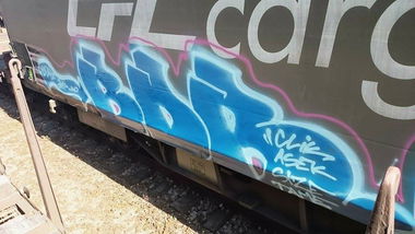 Graffiti Train in Luxembourg - Photo by Grafilzer - bdr