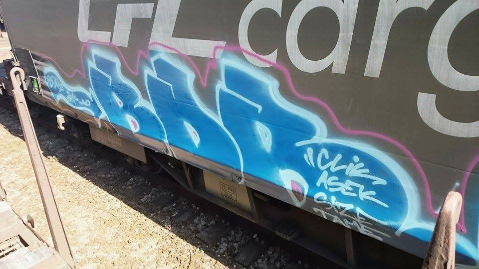 Graffiti Train in Luxembourg - Photo by Grafilzer - bdr