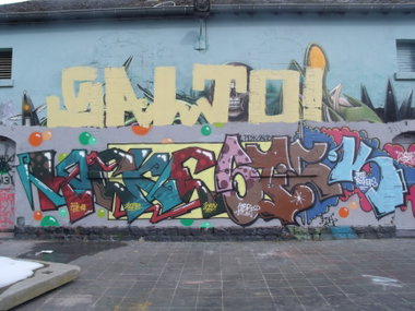 Graffiti Wall in Luxembourg - Photo by Grafilzer - locke, stick, fdh