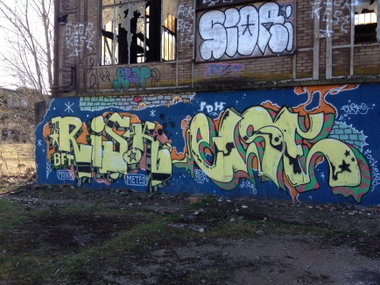 Graffiti Wall in Luxembourg - Photo by Grafilzer - risk, else, fdh