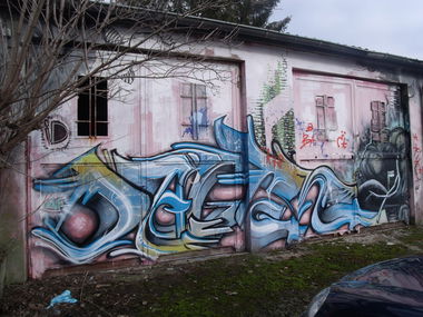 Graffiti Wall in Luxembourg - Photo by Grafilzer