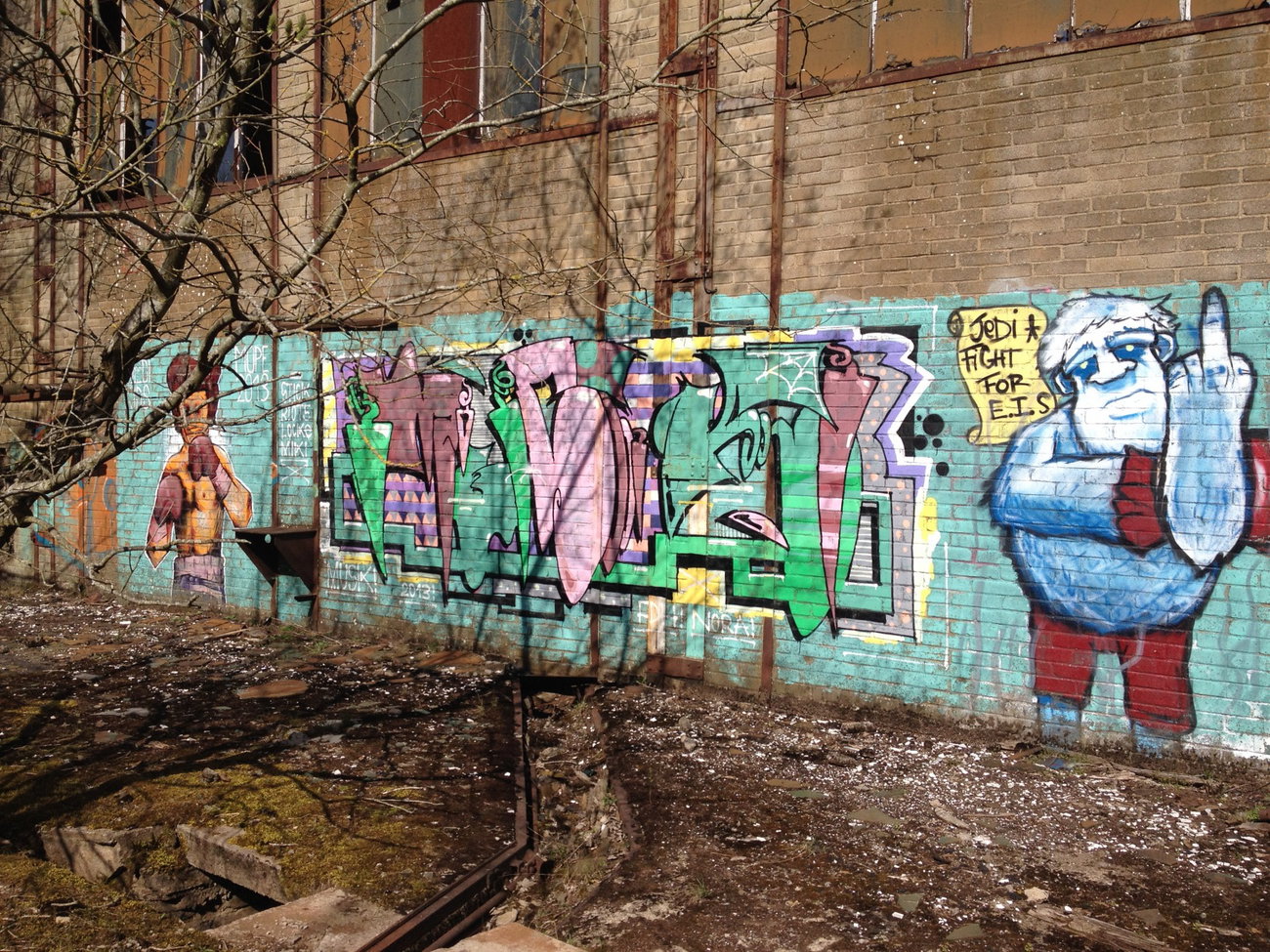 Graffiti Wall in Luxembourg - Photo by Grafilzer - musk, fdh