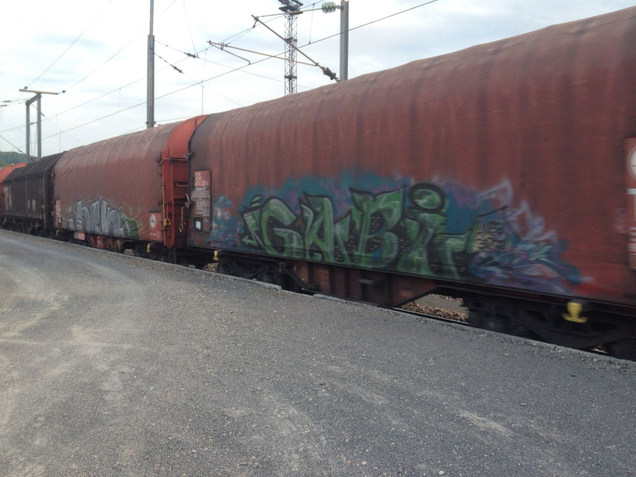 Graffiti Train - Photo by Grafilzer - gabi
