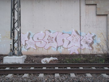 Graffiti Wall in Trier - Photo by Grafilzer - sone, dcb (1997)