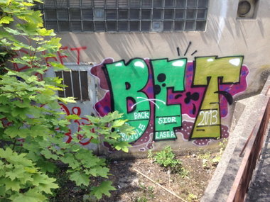Graffiti Wall in Luxembourg - Photo by Grafilzer - sior, bft (2013)