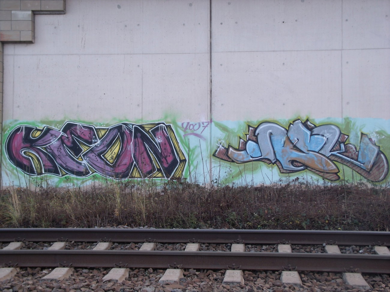 Graffiti Wall in Trier - Photo by Grafilzer - keon (2007)