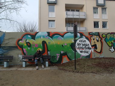Graffiti Wall in Trier - Photo by Grafilzer - broe, brö