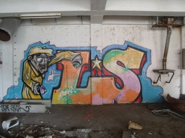 Graffiti Wall in Luxembourg - Photo by Grafilzer - scaf, lasmala, stick
