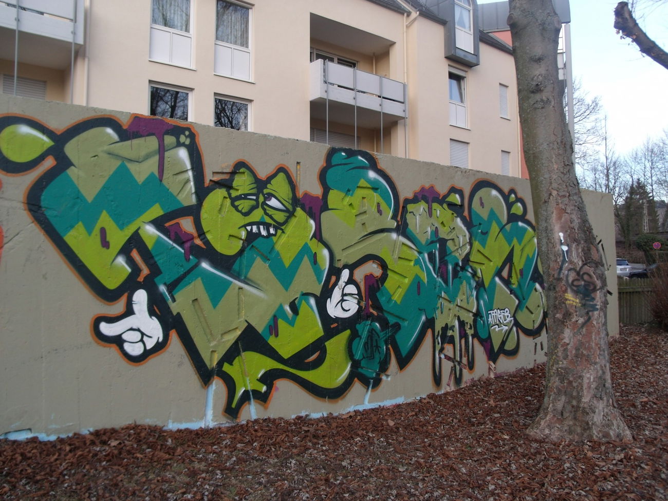 Graffiti Wall in Trier - Photo by Grafilzer - taser