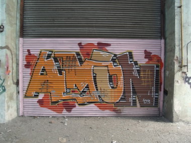 Graffiti Wall in Trier - Photo by Grafilzer - amun (2003)