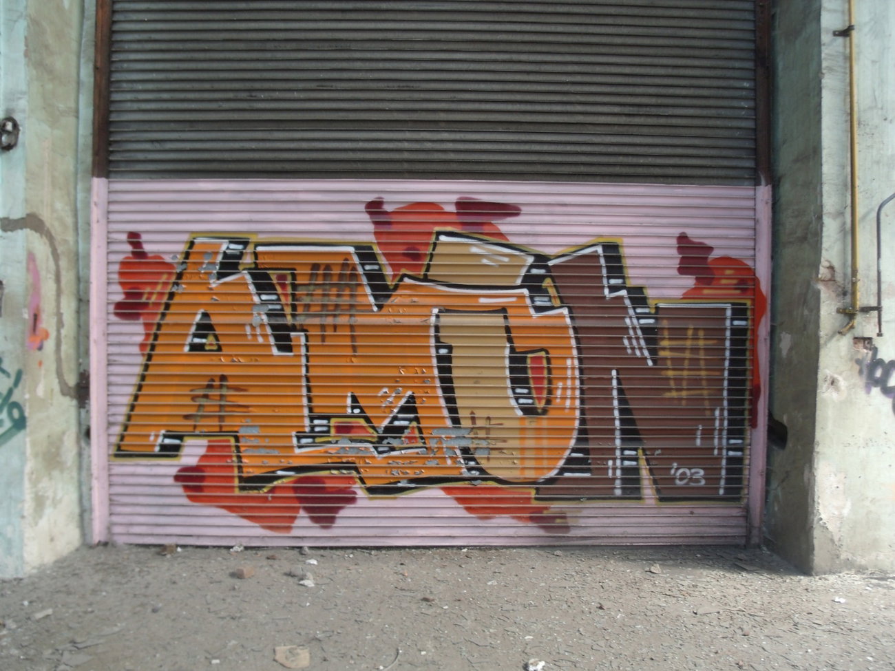 Graffiti Wall in Trier - Photo by Grafilzer - amun (2003)
