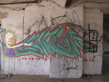 Graffiti Wall in Trier - Photo by Grafilzer