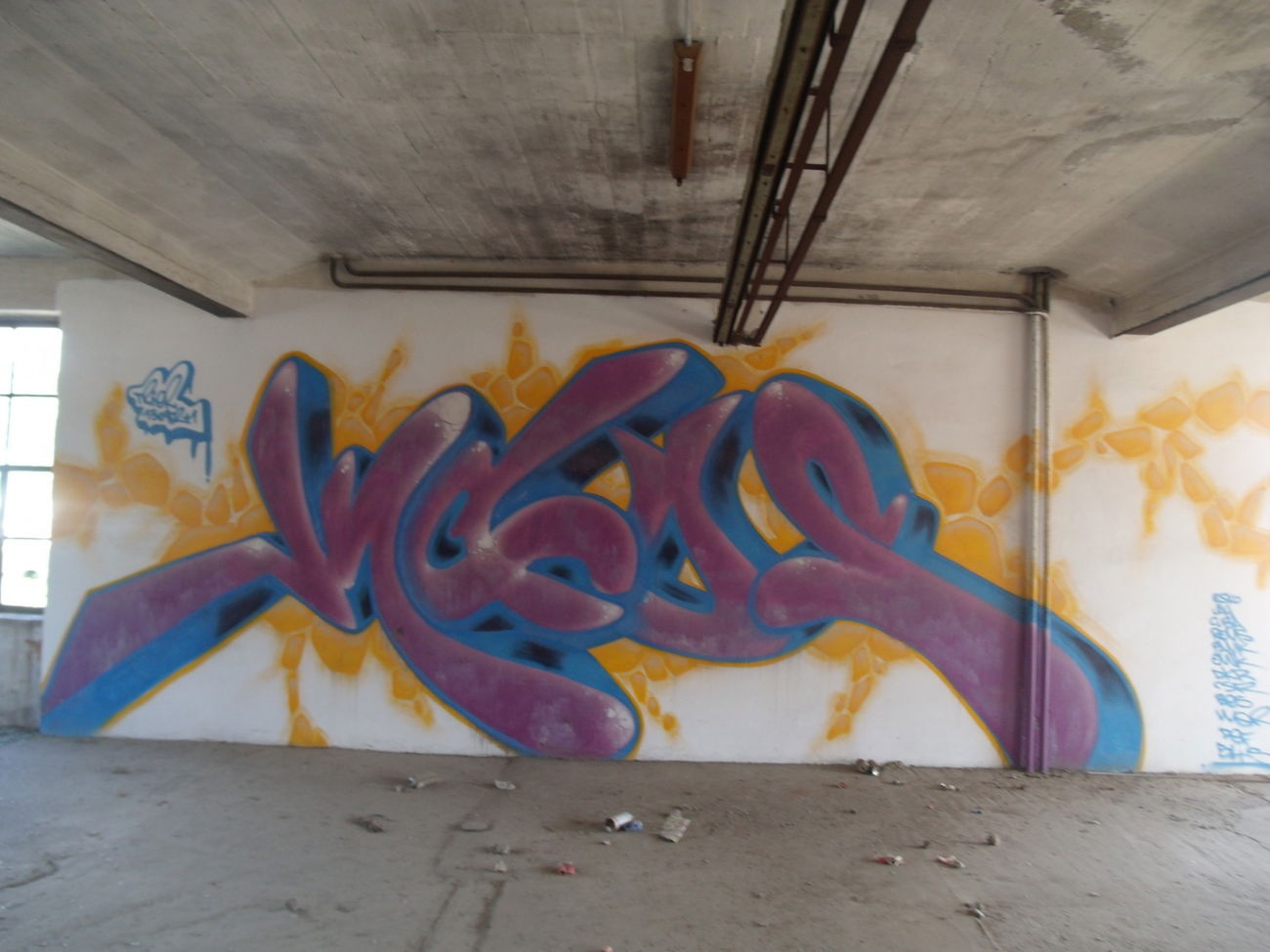 Graffiti Wall in Trier - Photo by Grafilzer - kaos