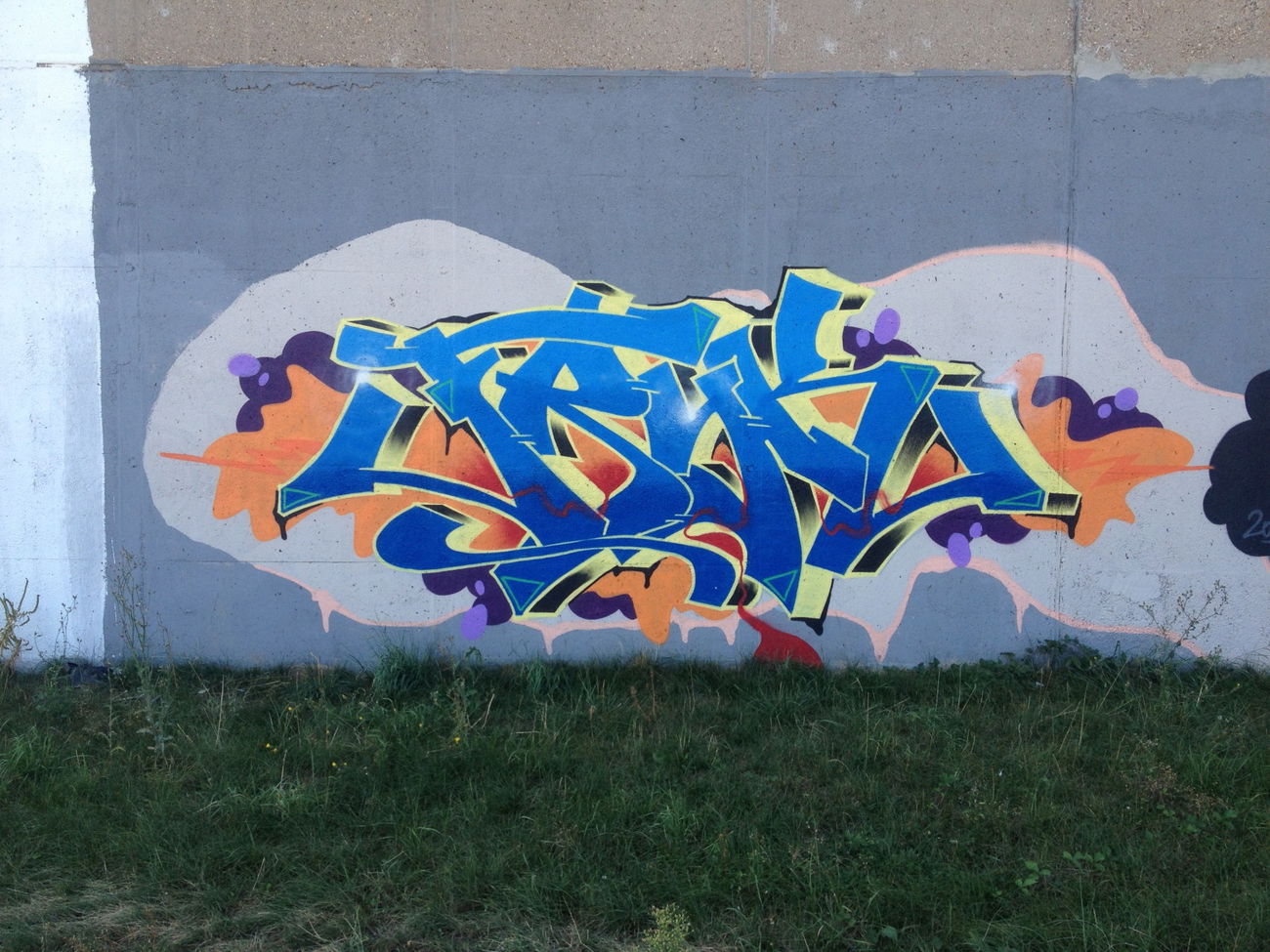 Graffiti Wall - Photo by Grafilzer - fryk, tryk