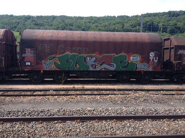 Graffiti Train - Photo by Grafilzer - Fume, ifc