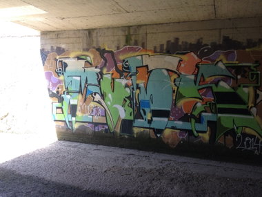 Graffiti Wall in Luxembourg - Photo by Grafilzer - musk, fdh