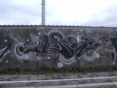 Graffiti Wall in Luxembourg - Photo by Grafilzer