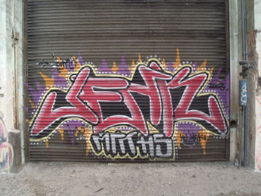 Graffiti Wall in Trier - Photo by Grafilzer - mtk, hs (2003)